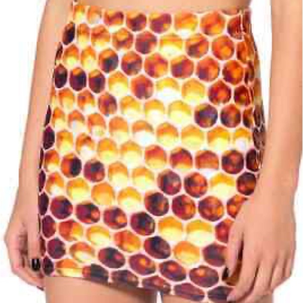 BLACKMILK HONEYCOMB MINI SKIRT